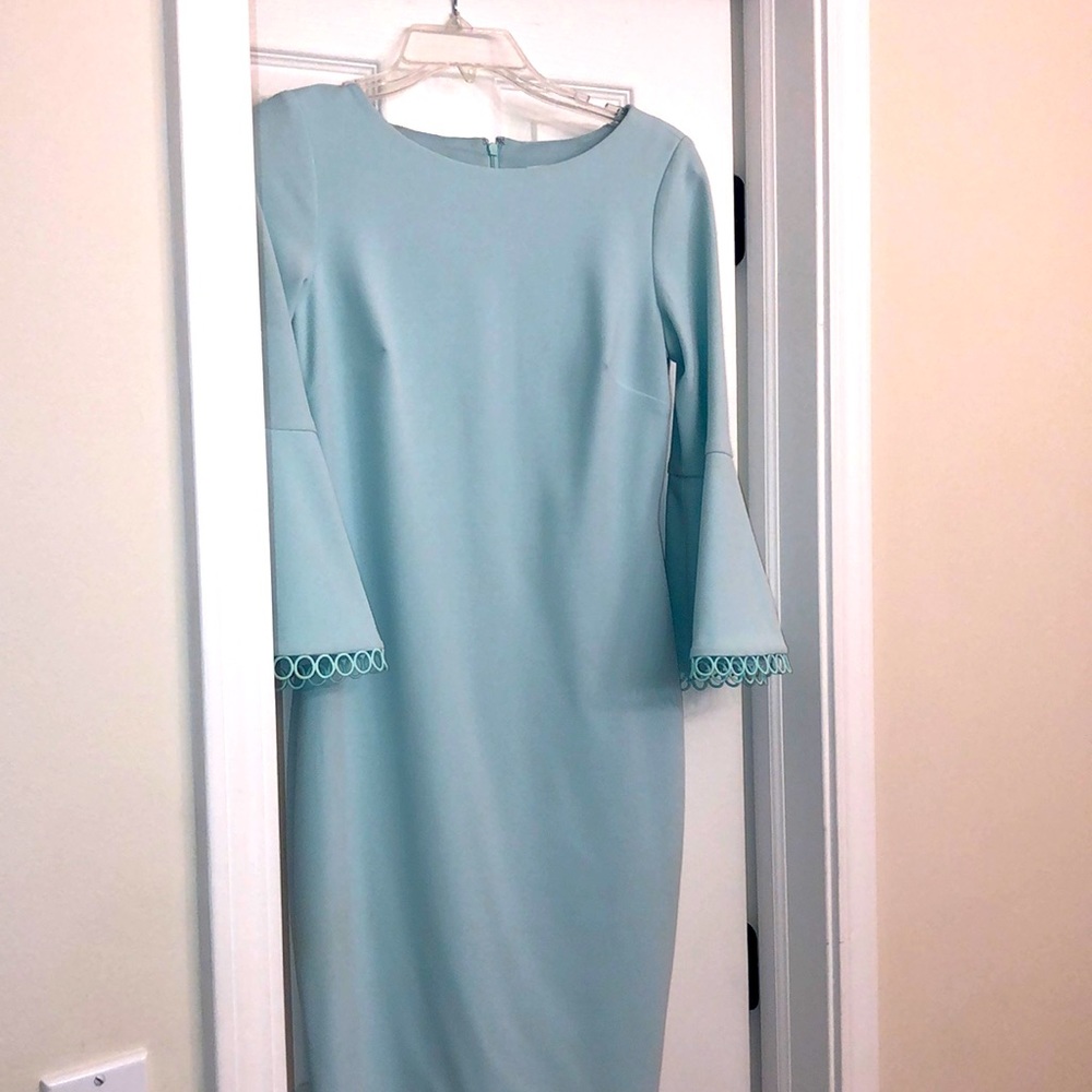 Calvin Klein size 2 light blue dress. Worn once